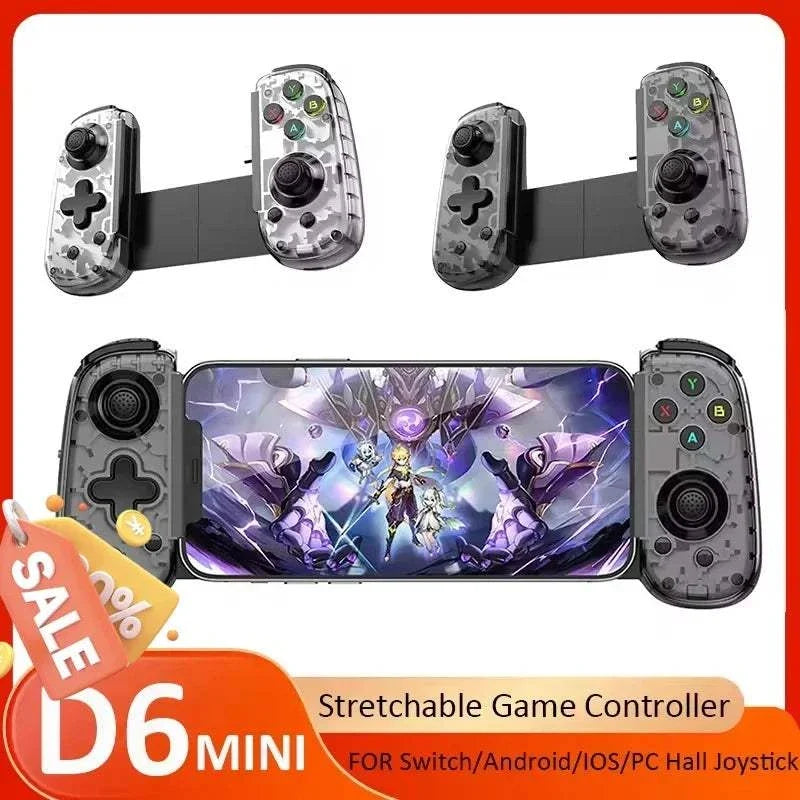 Manette de jeu D6 Mini pour smartphone