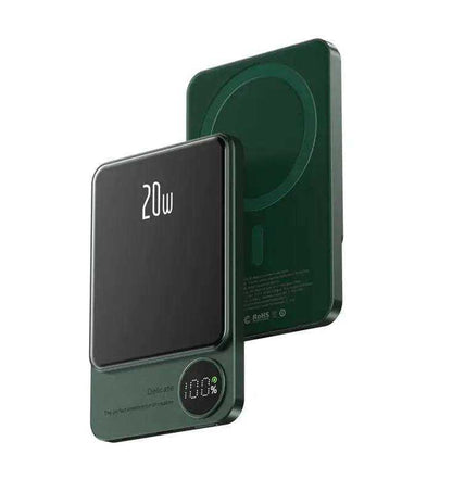 Batterie magnétique 20W verte
