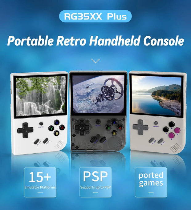 Console Portable Retrogaming - ANBERNIC RG35XX PLUS | GoSilv Gaming
