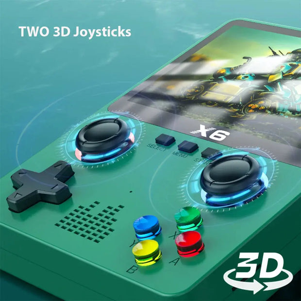 Console Portable Retrogaming - BOYHOM X6 | GoSilv Gaming
