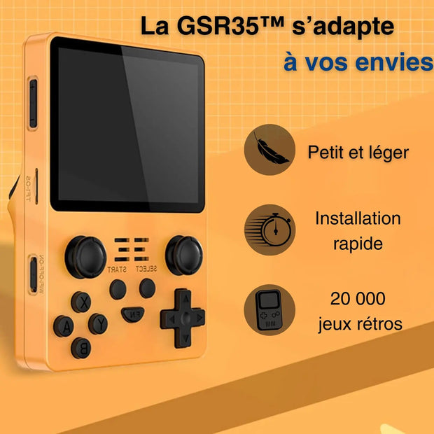 Console Portable Retrogaming - GSR35™ GoSilv Gaming