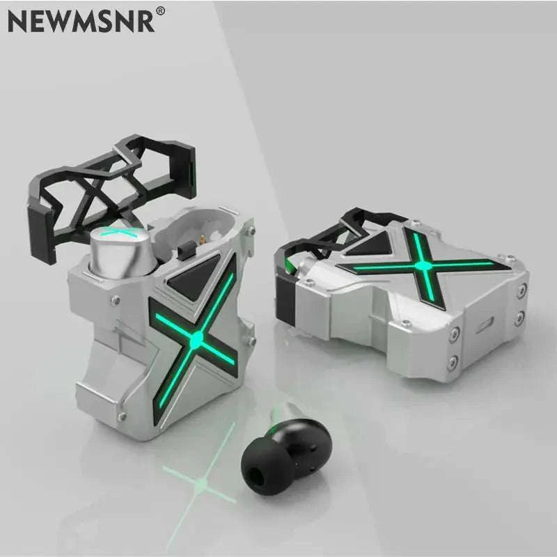 Écouteurs gaming K89 noirs avec son 3D, micro HD et faible latence pour gamers mobiles