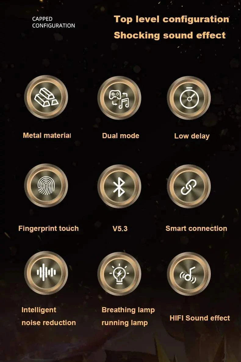Écouteurs Gaming K89 avec son 3D, faible latence, micro HD et confort ergonomique.