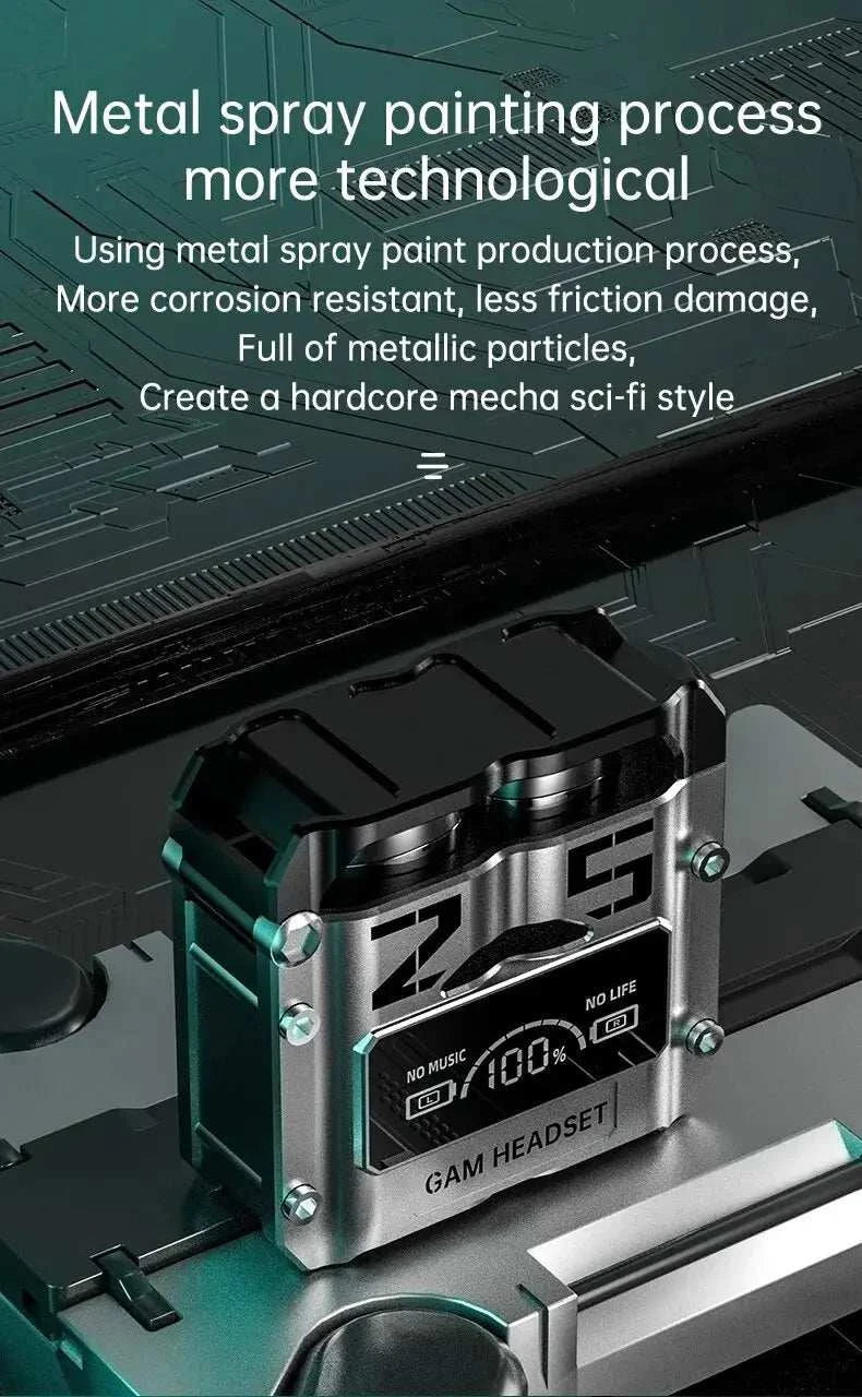 Ecouteurs Gaming M25 avec son cristallin, confort maximal et compatibilité universelle pour gamers.