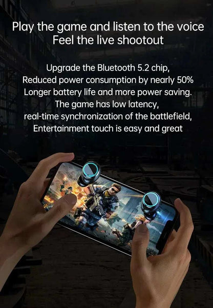 Ecouteurs Gaming - M25 avec son cristallin, confort léger et compatibilité universelle pour gamers
