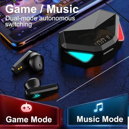 Ecouteurs Gaming - X15 avec son cristallin, confort ergonomique, isolation acoustique et durabilité robuste pour une expérience de jeu immersive