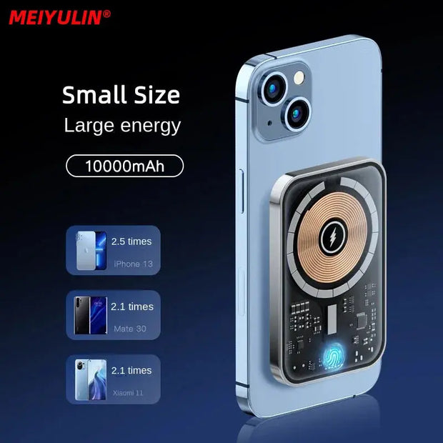 Magnetic Powerbank - Meiyulin Transparent | GoSilv Gaming