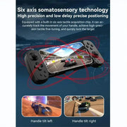 Manette pour Téléphone - Mounchain D6 White & Red : Vivez une Expérience de Jeu Mobile Réinventée - GoSilv Gaming