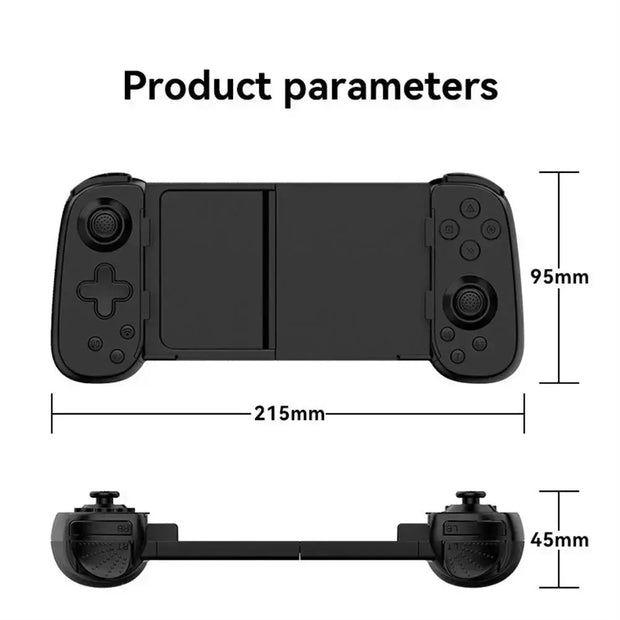 Manette pour Téléphone - Mounchain D6 White & Red : Vivez une Expérience de Jeu Mobile Réinventée - GoSilv Gaming