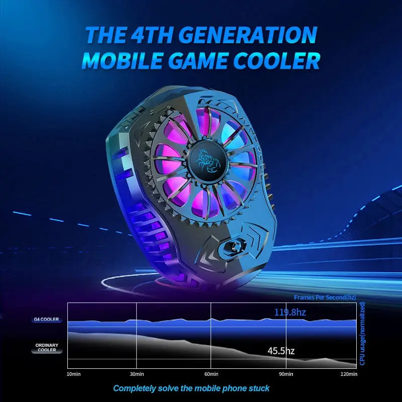 Refroidisseur Téléphone - Coolcold G4 | GoSilv Gaming