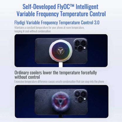 Refroidisseur Flydigi B8X / B9X — magnétique RGB
