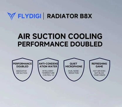 Refroidisseur Flydigi B8X / B9X — magnétique RGB