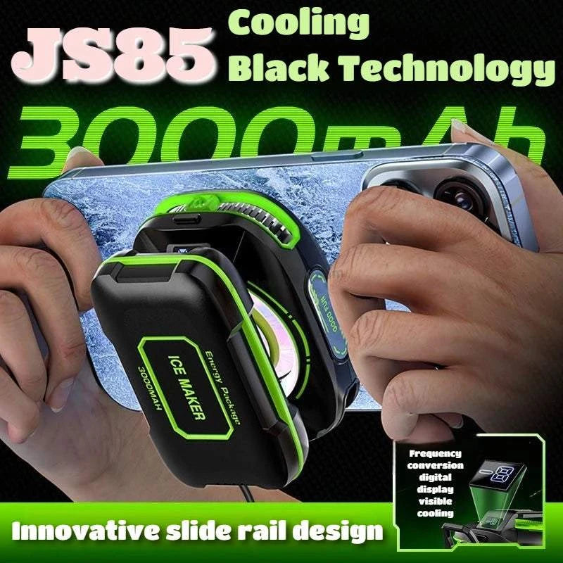 Refroidisseur JS85 — sans fil, batterie 3000 mAh