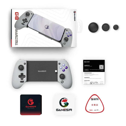 Manette de jeu GameSir G8 Galileo G8 Plus Bluetooth compatible Nintendo Switch et mobiles Android iOS avec joystick à effet Hall