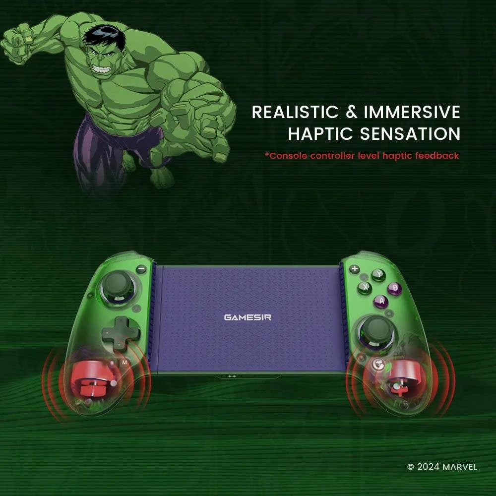 Manette GameSir G8 Plus — éditions Hulk & Thanos