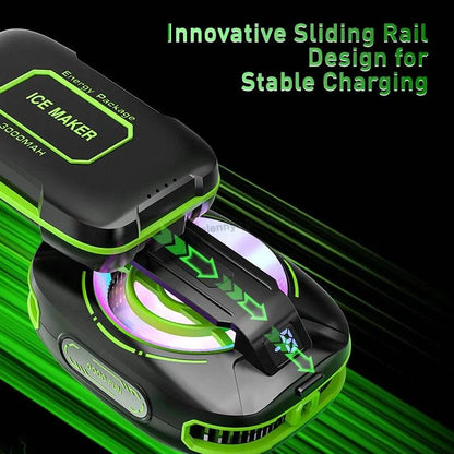 Refroidisseur JS85 — sans fil, batterie 3000 mAh