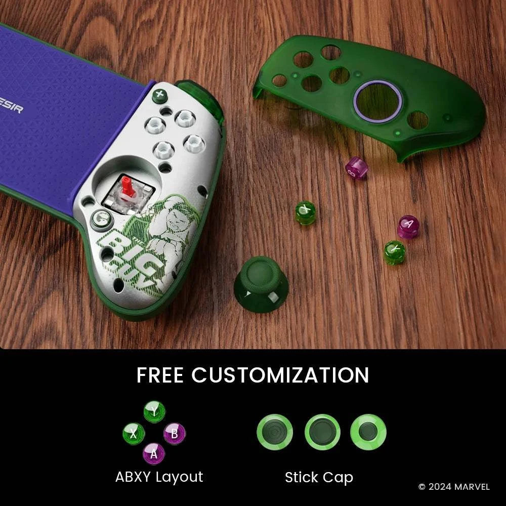 Manette GameSir G8 Plus — éditions Hulk & Thanos