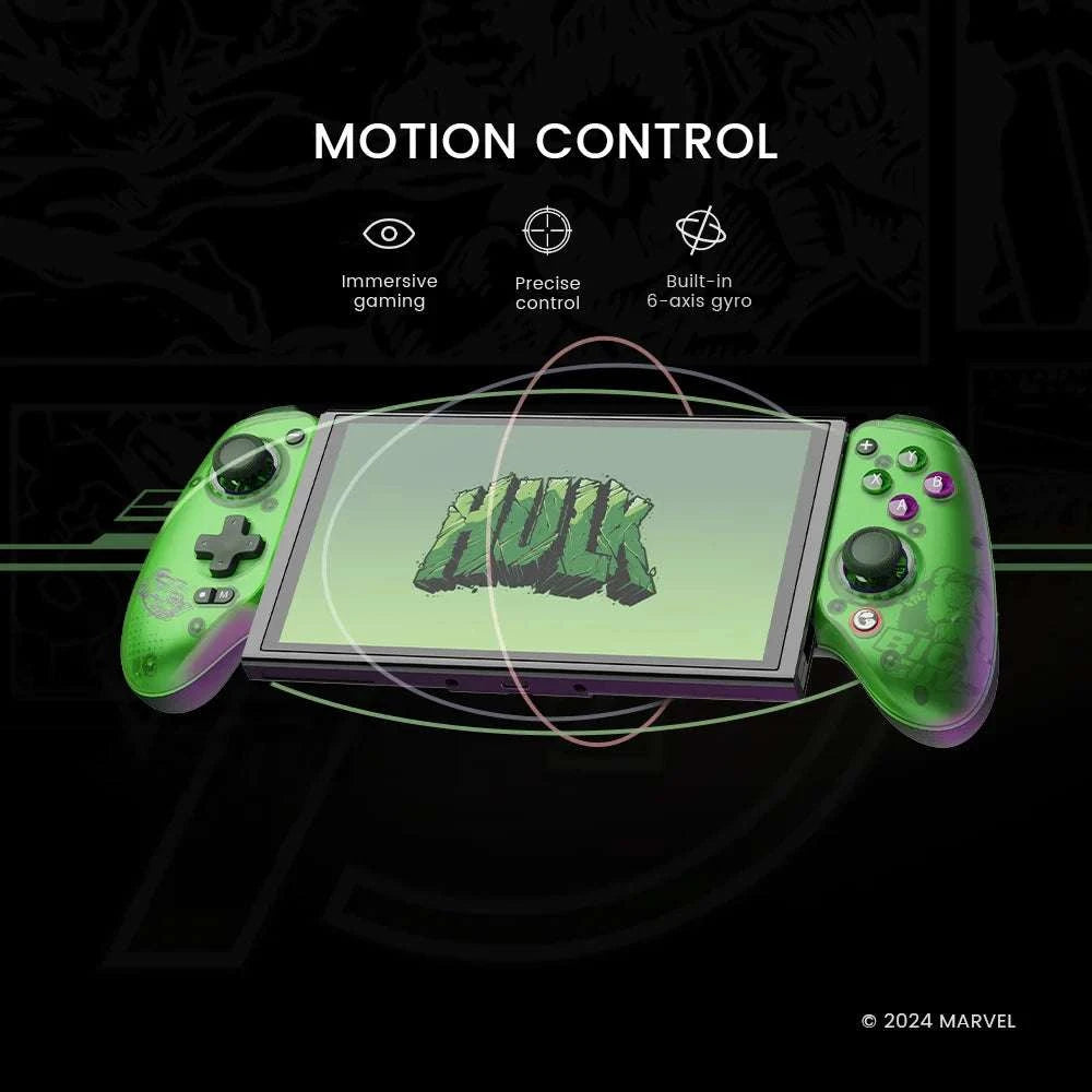 Manette GameSir G8 Plus — éditions Hulk & Thanos
