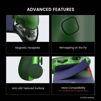 Manette GameSir G8 Plus — éditions Hulk & Thanos