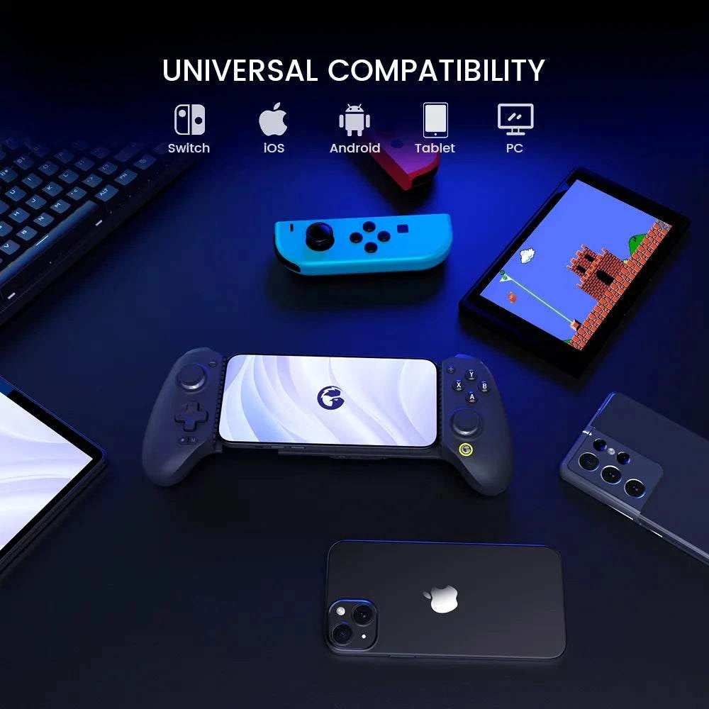 Manette de jeu Bluetooth GameSir G8 Galileo pour mobile avec joystick à effet Hall compatible Nintendo Switch, PC, iOS et Android