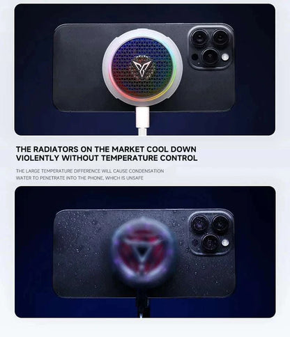 Refroidisseur Flydigi B8X / B9X — magnétique RGB