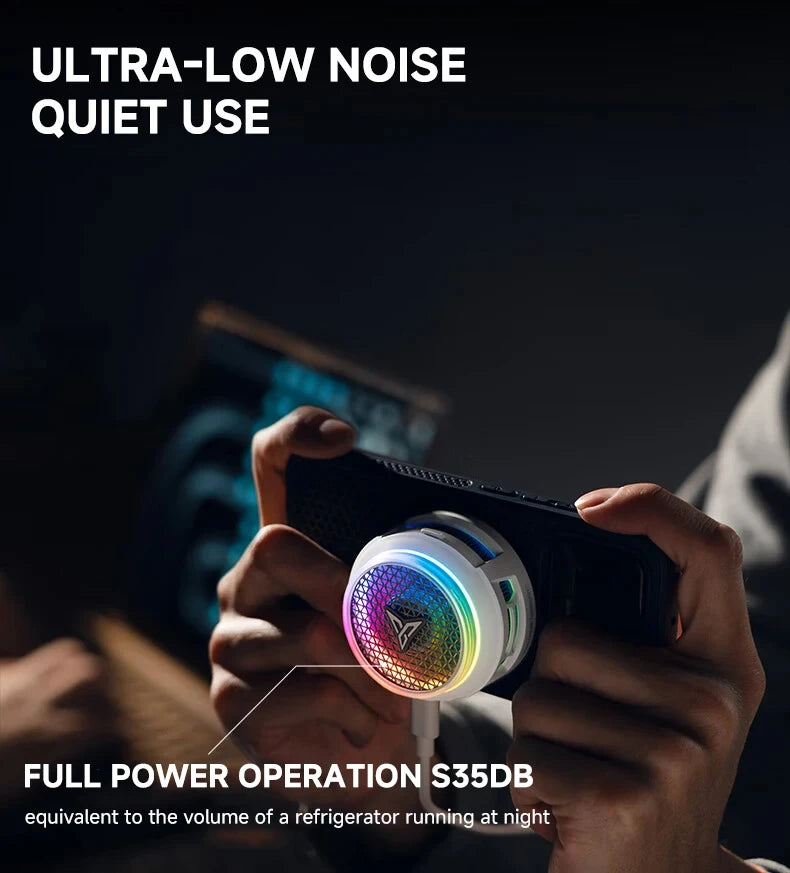 Refroidisseur Flydigi B8X / B9X — magnétique RGB